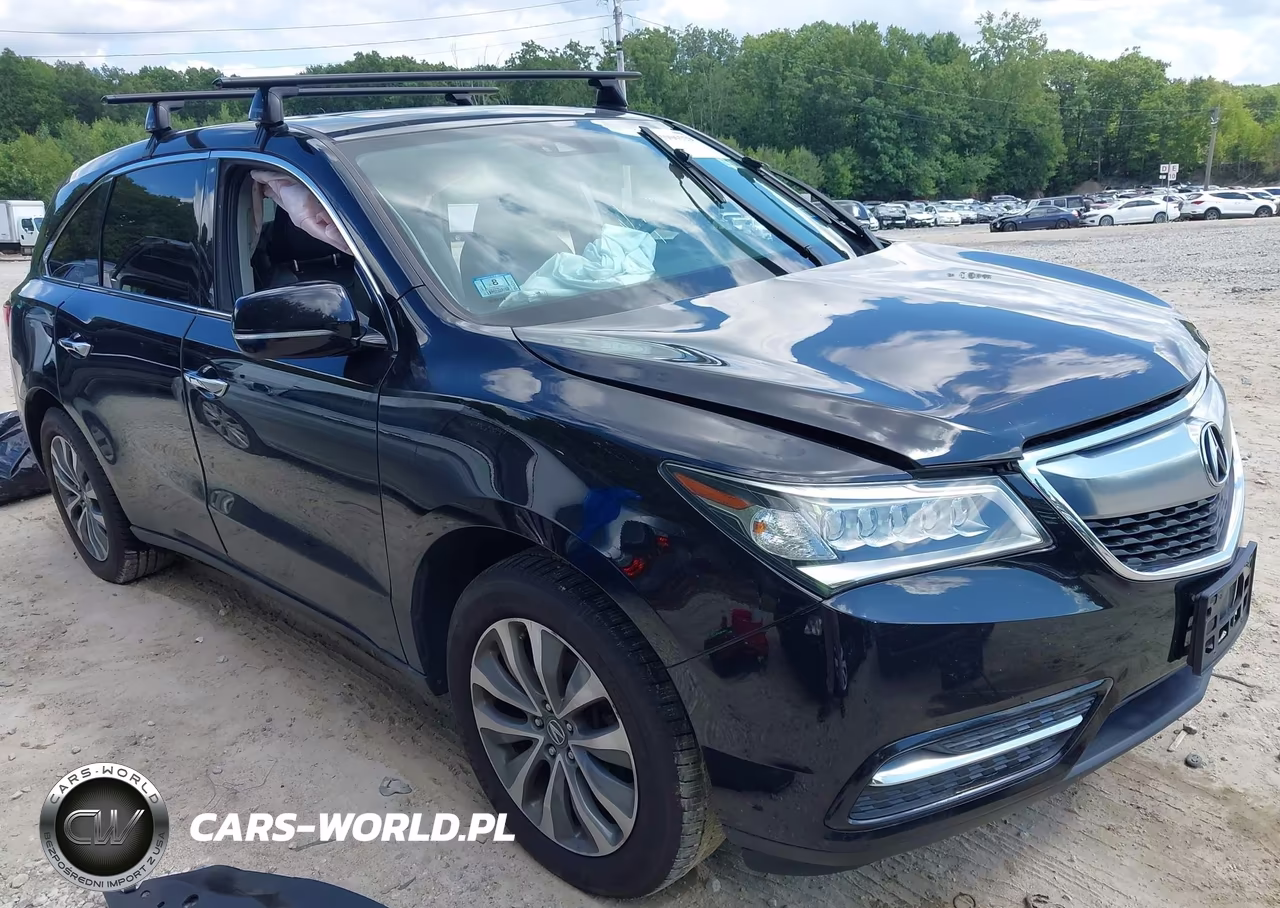 2016 Acura Mdx Technology Entertainment Packages-Technology, Entertainment Acurawatch Plus Packages