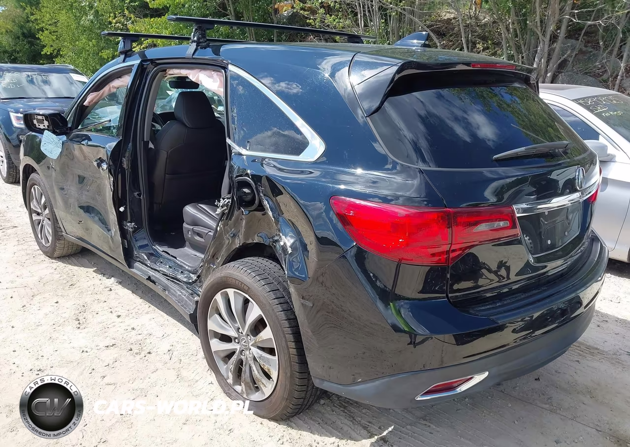 2016 Acura Mdx Technology Entertainment Packages-Technology, Entertainment Acurawatch Plus Packages VIN:5FRYD4H65GB006877 - 3