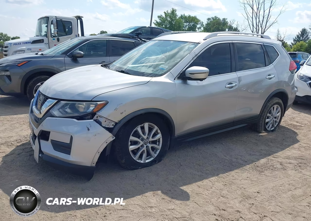 2017 Nissan Rogue Sv VIN:JN8AT2MV5HW284994 - 2
