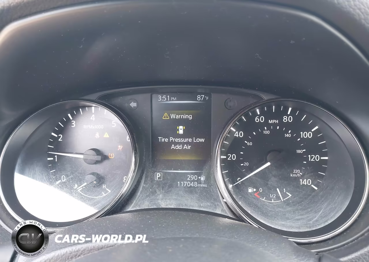 2017 Nissan Rogue Sv VIN:JN8AT2MV5HW284994 - 7