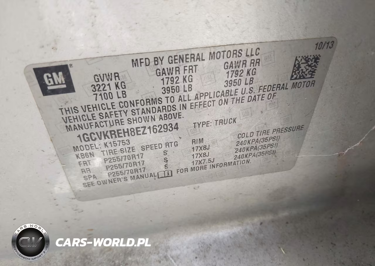 2014 Chevrolet Silverado 1500 Lt VIN:1GCVKREH8EZ162934 - 9