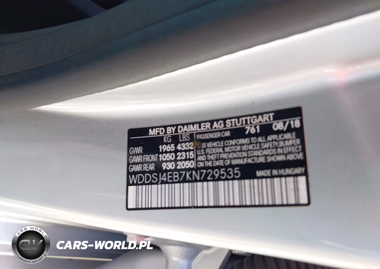 2019 Mercedes-Benz Cla 250 VIN:WDDSJ4EB7KN729535 - 9