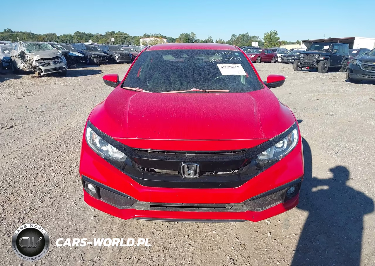 2020 Honda Civic Sport VIN:2HGFC2F81LH535740 - 12