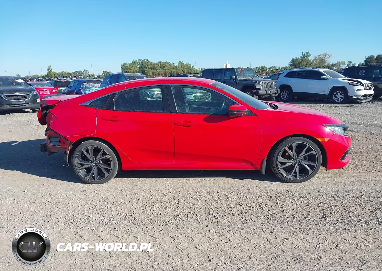 2020 Honda Civic Sport VIN:2HGFC2F81LH535740 - 13