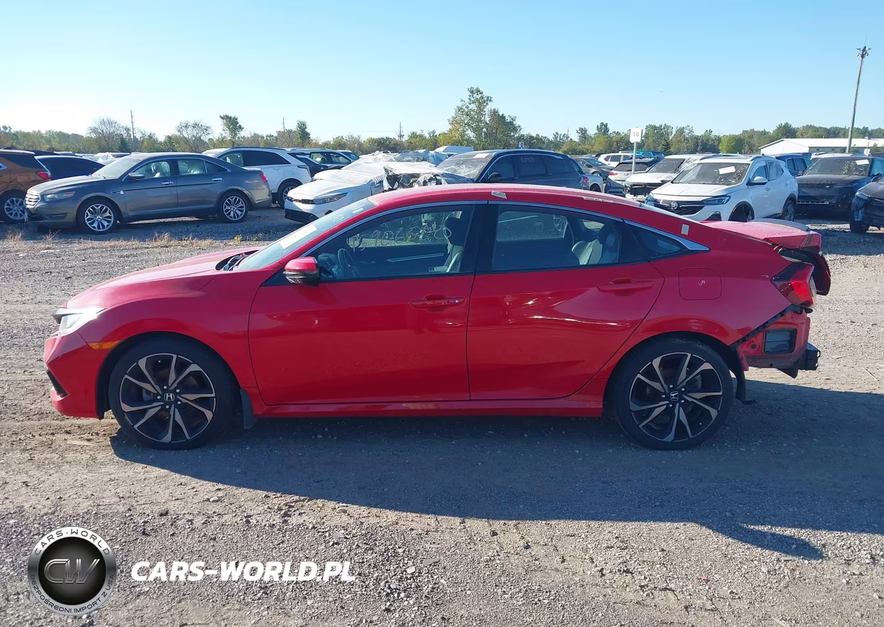 2020 Honda Civic Sport VIN:2HGFC2F81LH535740 - 14