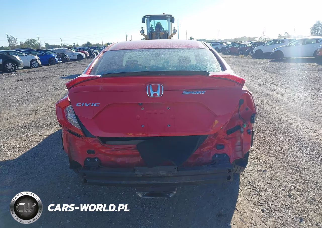 2020 Honda Civic Sport VIN:2HGFC2F81LH535740 - 16
