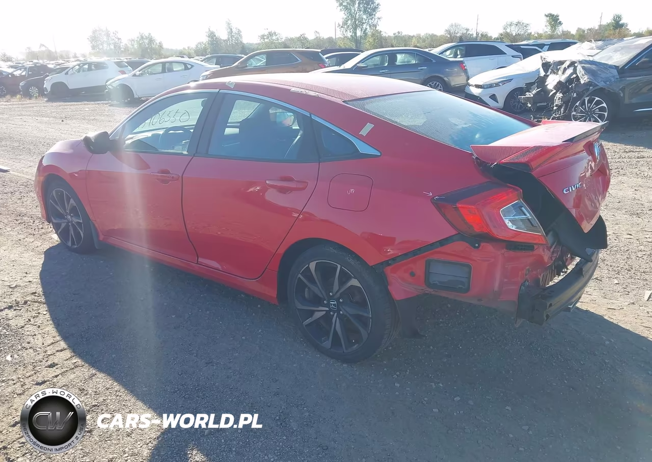 2020 Honda Civic Sport VIN:2HGFC2F81LH535740 - 3
