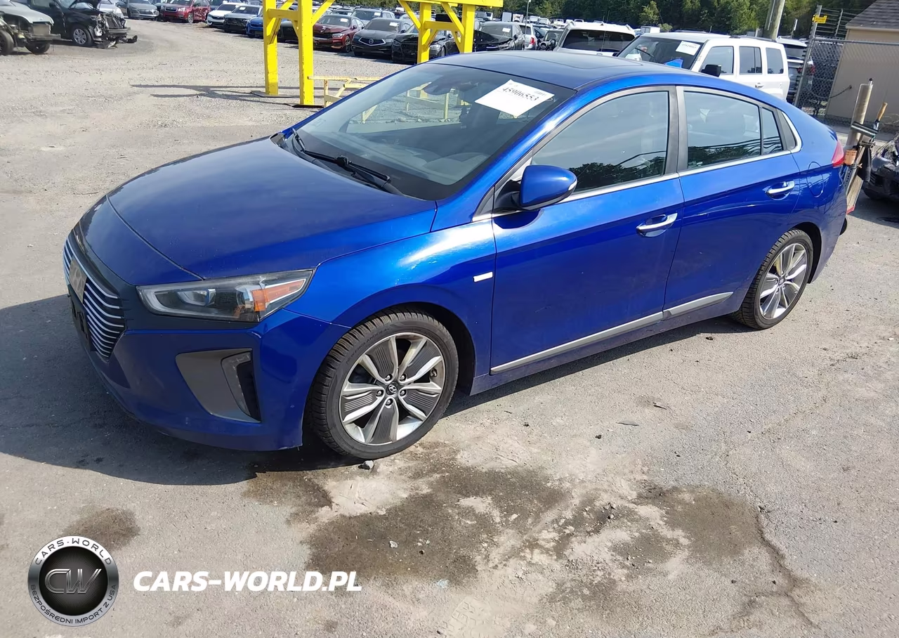 2019 Hyundai Ioniq Hybrid Limited VIN:KMHC05LC1KU130389 - 2