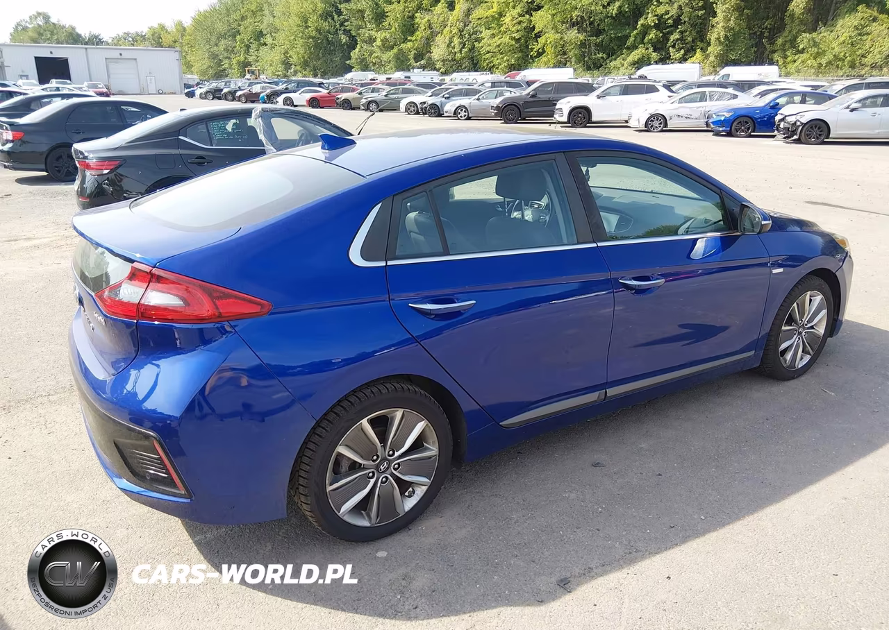 2019 Hyundai Ioniq Hybrid Limited VIN:KMHC05LC1KU130389 - 4