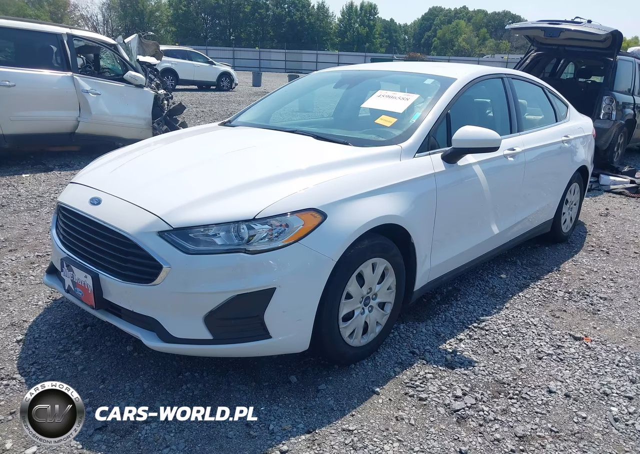 2020 Ford Fusion S VIN:3FA6P0G75LR143691 - 2