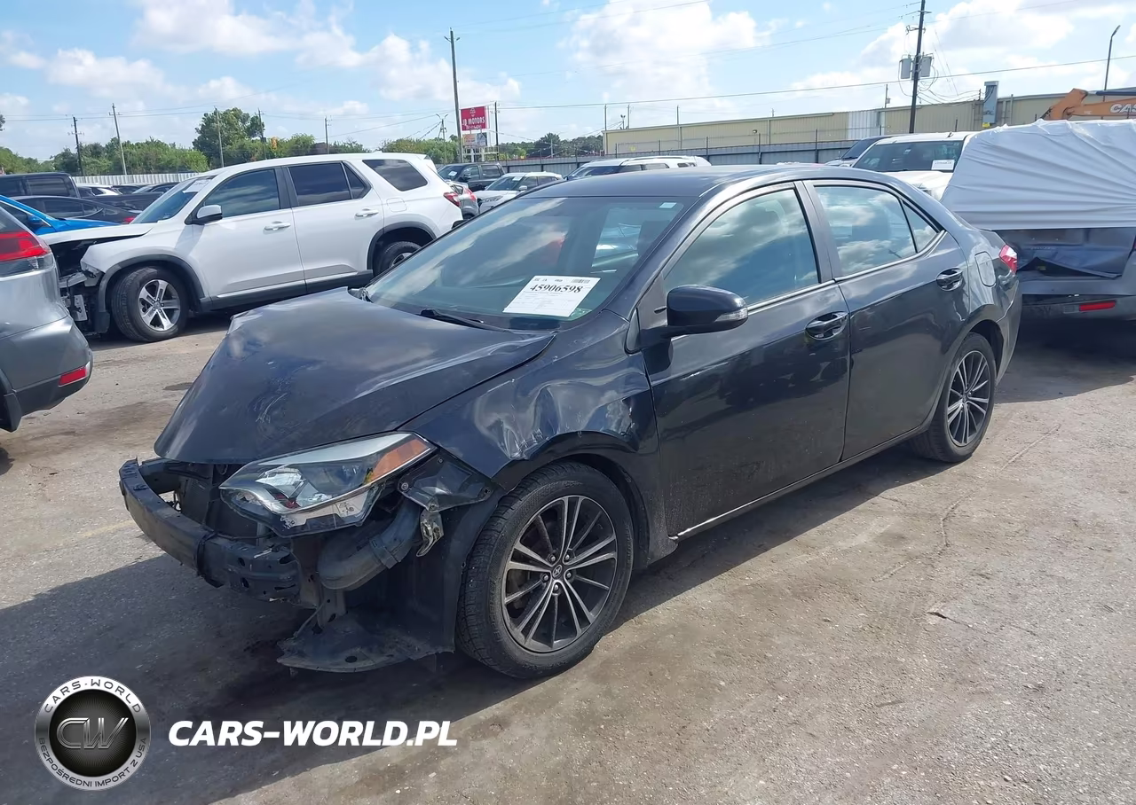 2015 Toyota Corolla S VIN:5YFBURHE3FP202315 - 2