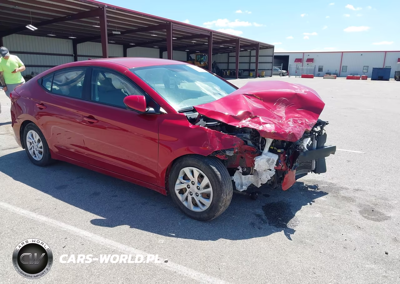 2017 Hyundai Elantra Se VIN:KMHD74LF1HU068084 - 1
