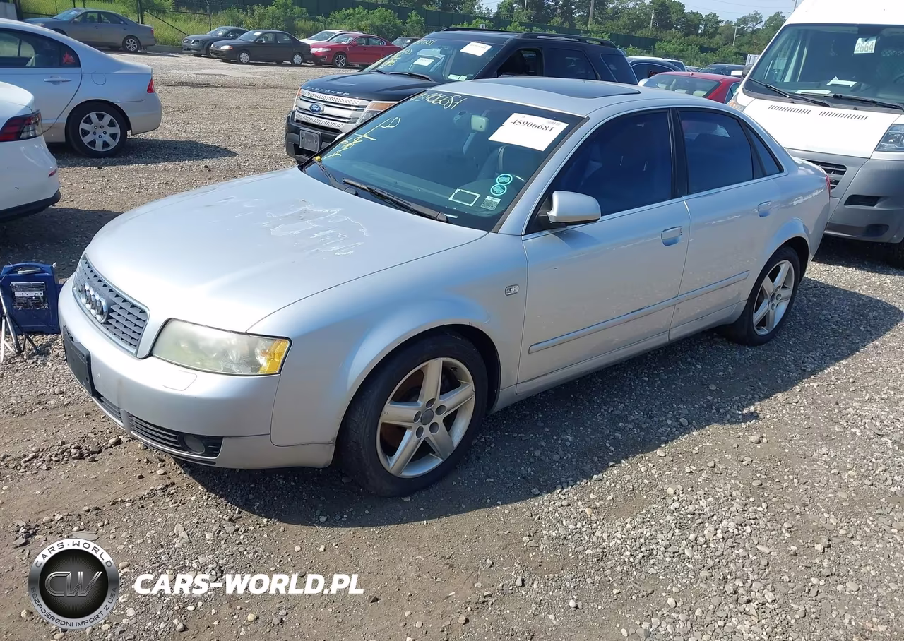 2004 Audi A4 3.0 VIN:WAULT68E14A188029 - 2
