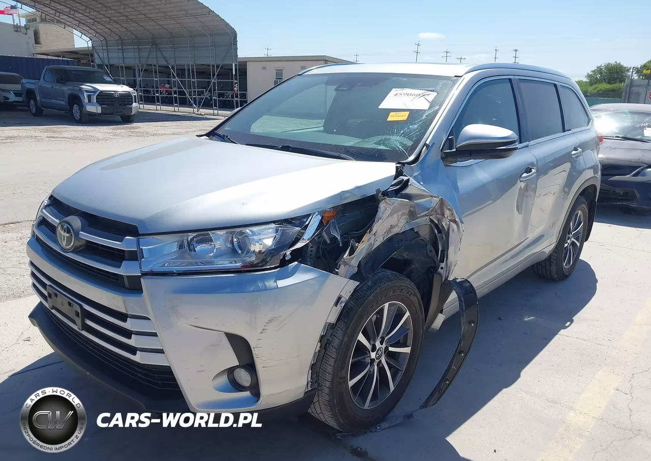 2017 Toyota Highlander Xle VIN:5TDJZRFH2HS374050 - 2
