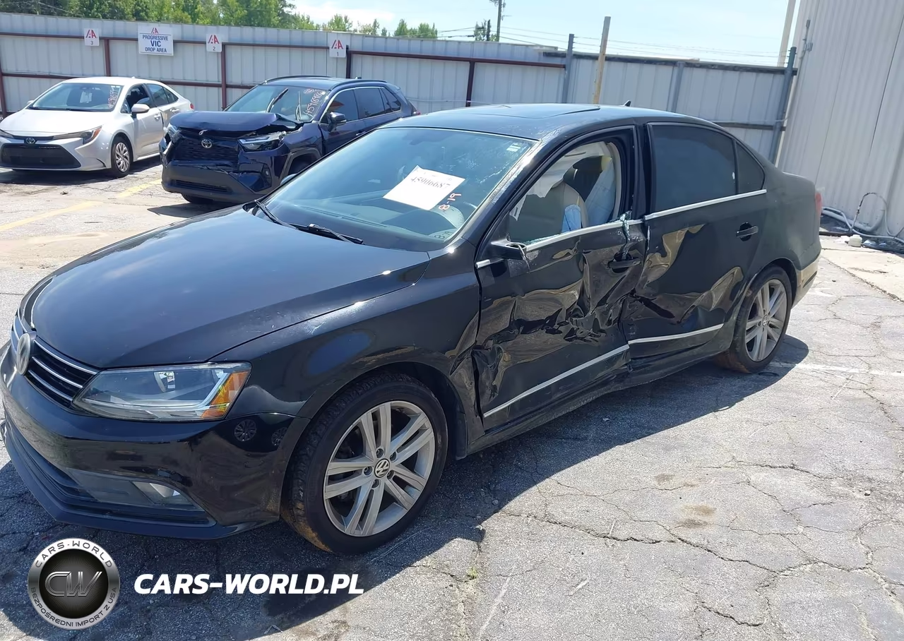 2017 Volkswagen Jetta 1.8T Sel VIN:3VWL17AJ7HM225547 - 2
