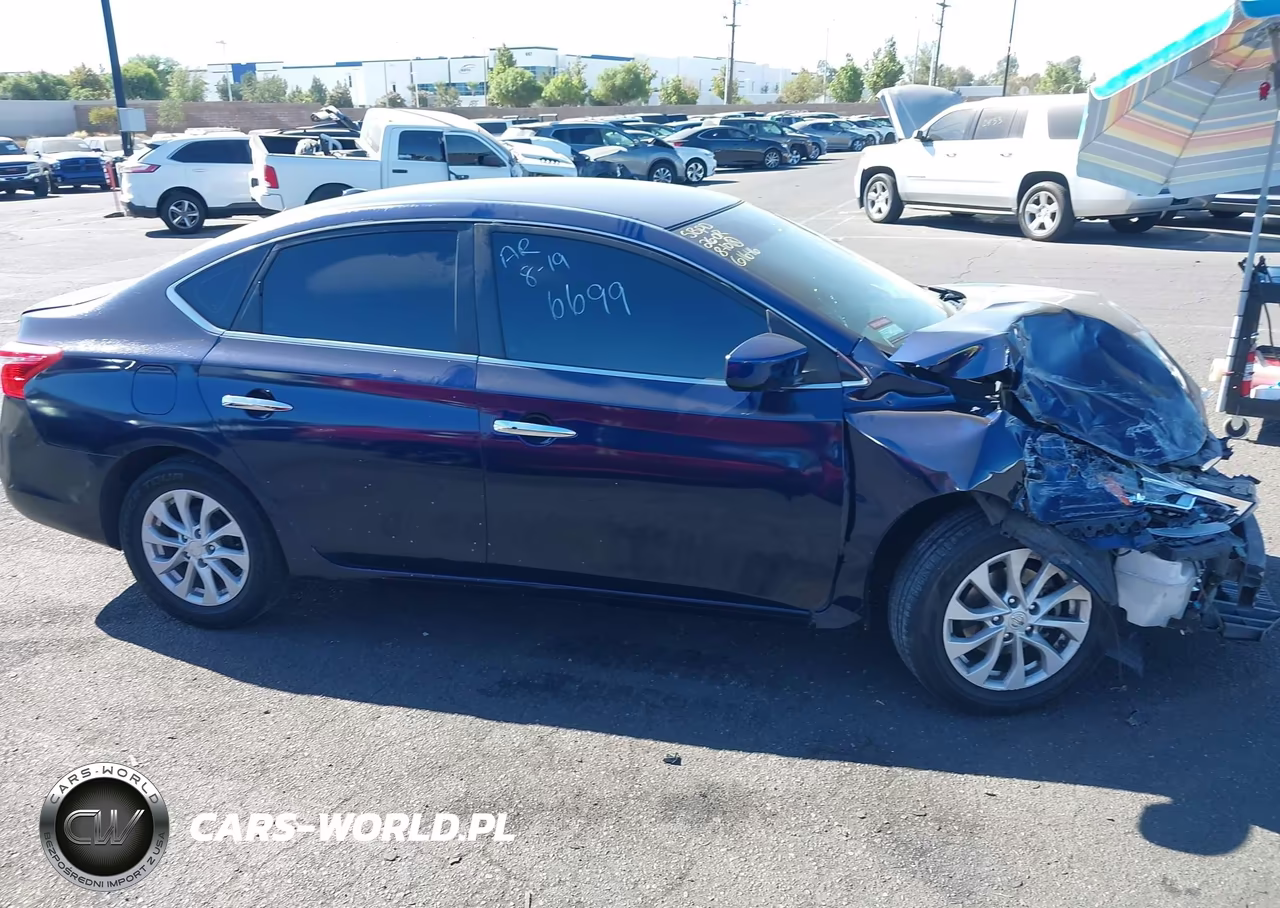 2019 Nissan Sentra Sv VIN:3N1AB7AP7KY283138 - 14