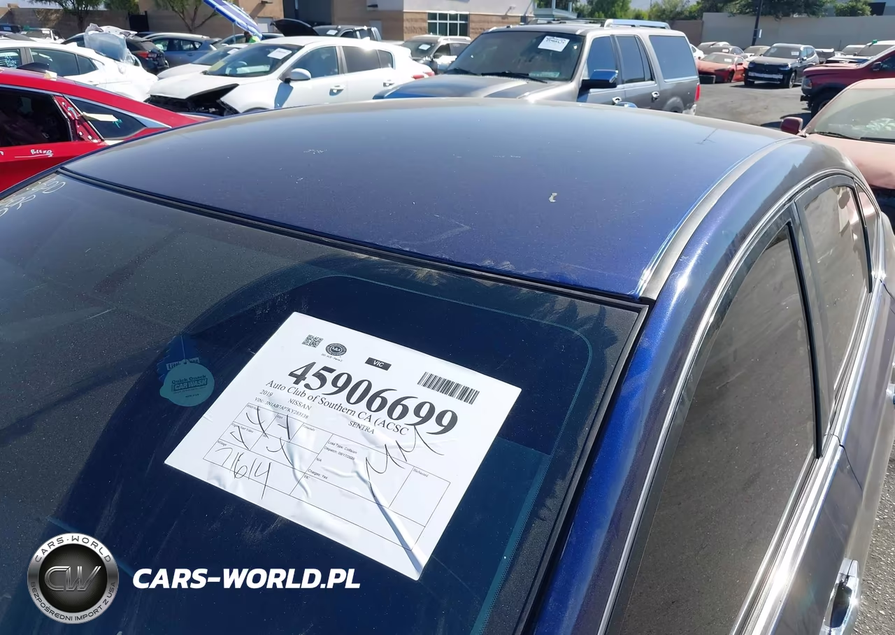 2019 Nissan Sentra Sv VIN:3N1AB7AP7KY283138 - 18