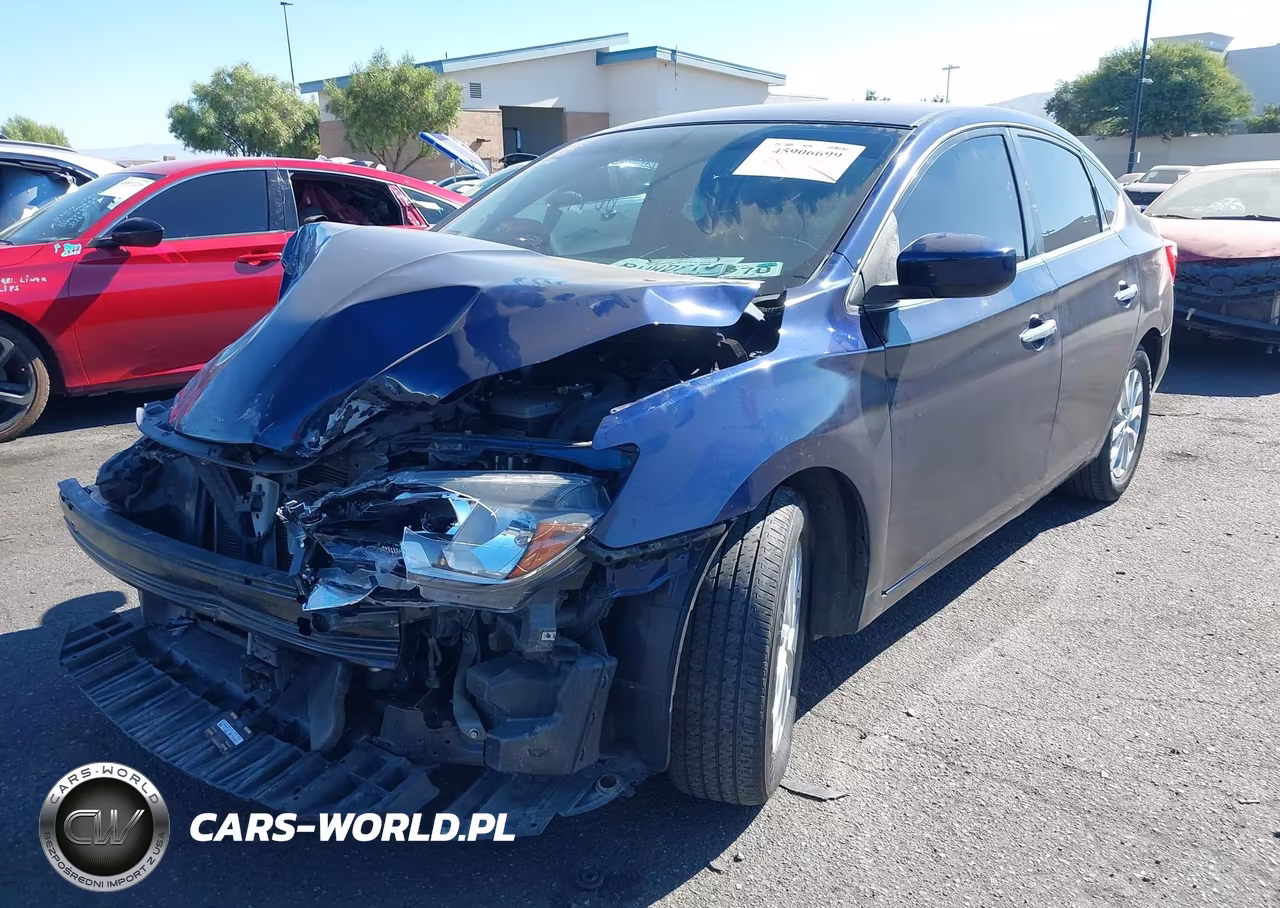 2019 Nissan Sentra Sv VIN:3N1AB7AP7KY283138 - 2