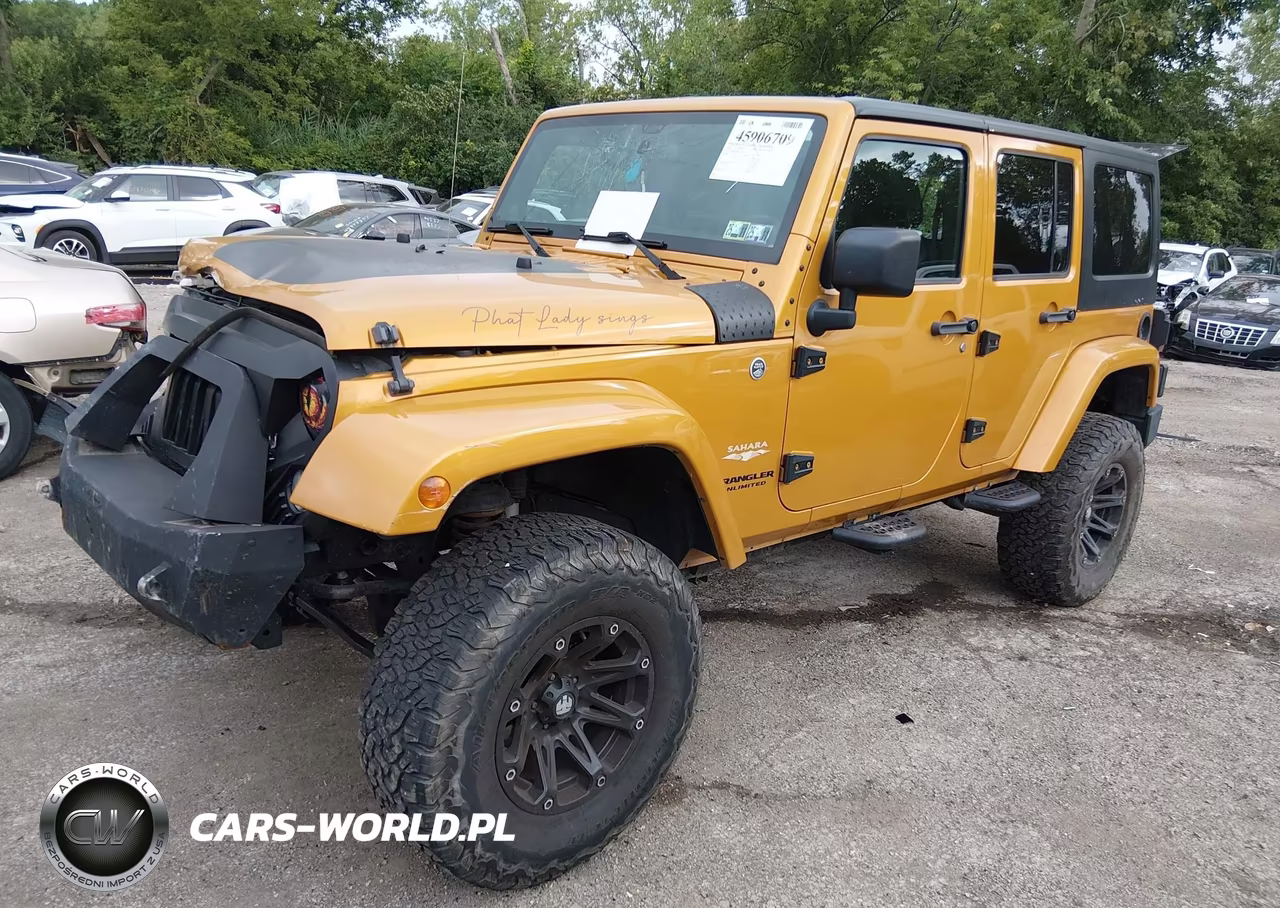 2014 Jeep Wrangler Unlimited Sahara VIN:1C4BJWEG9EL247425 - 2