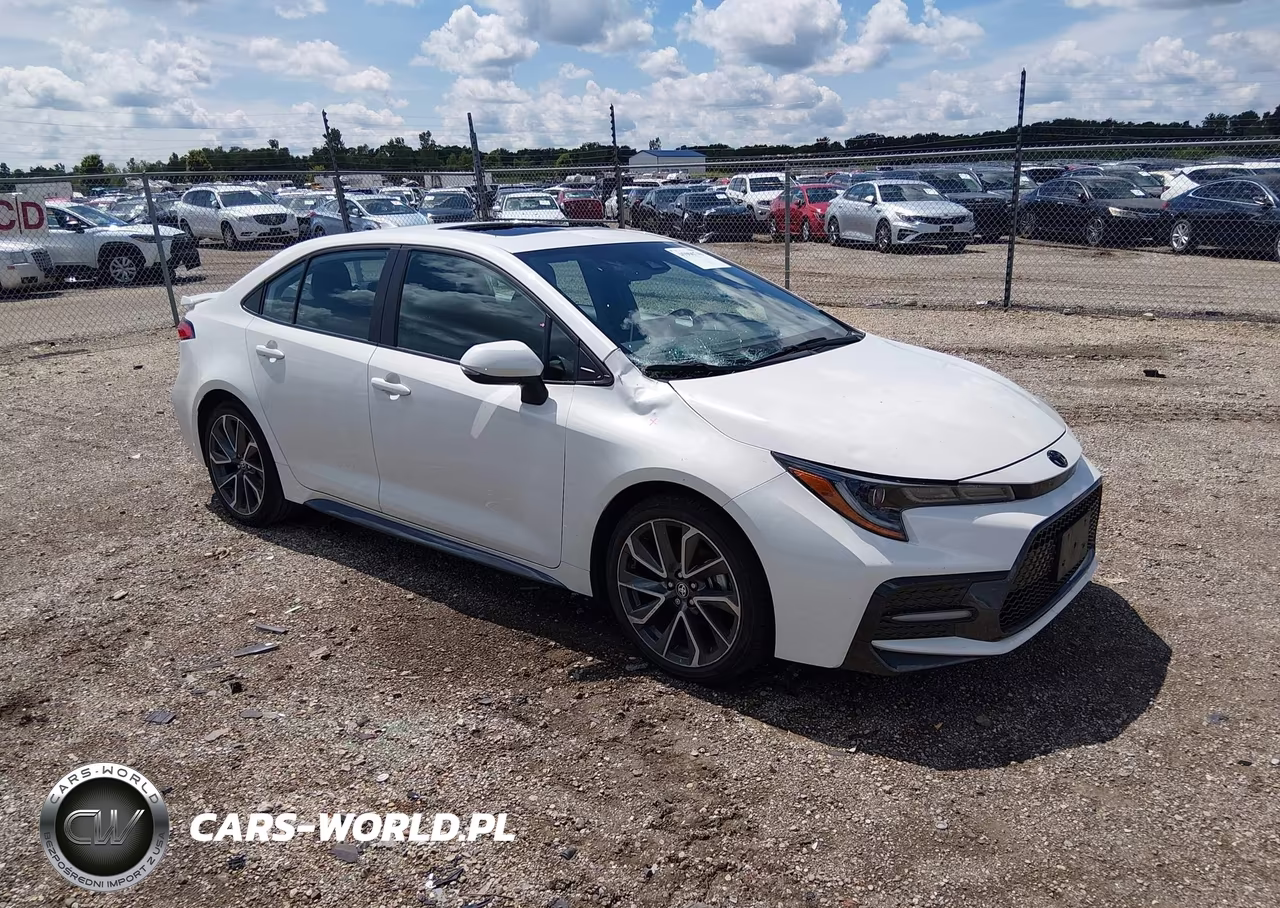 2021 Toyota Corolla Se VIN:5YFP4MCE3MP074204 - 1