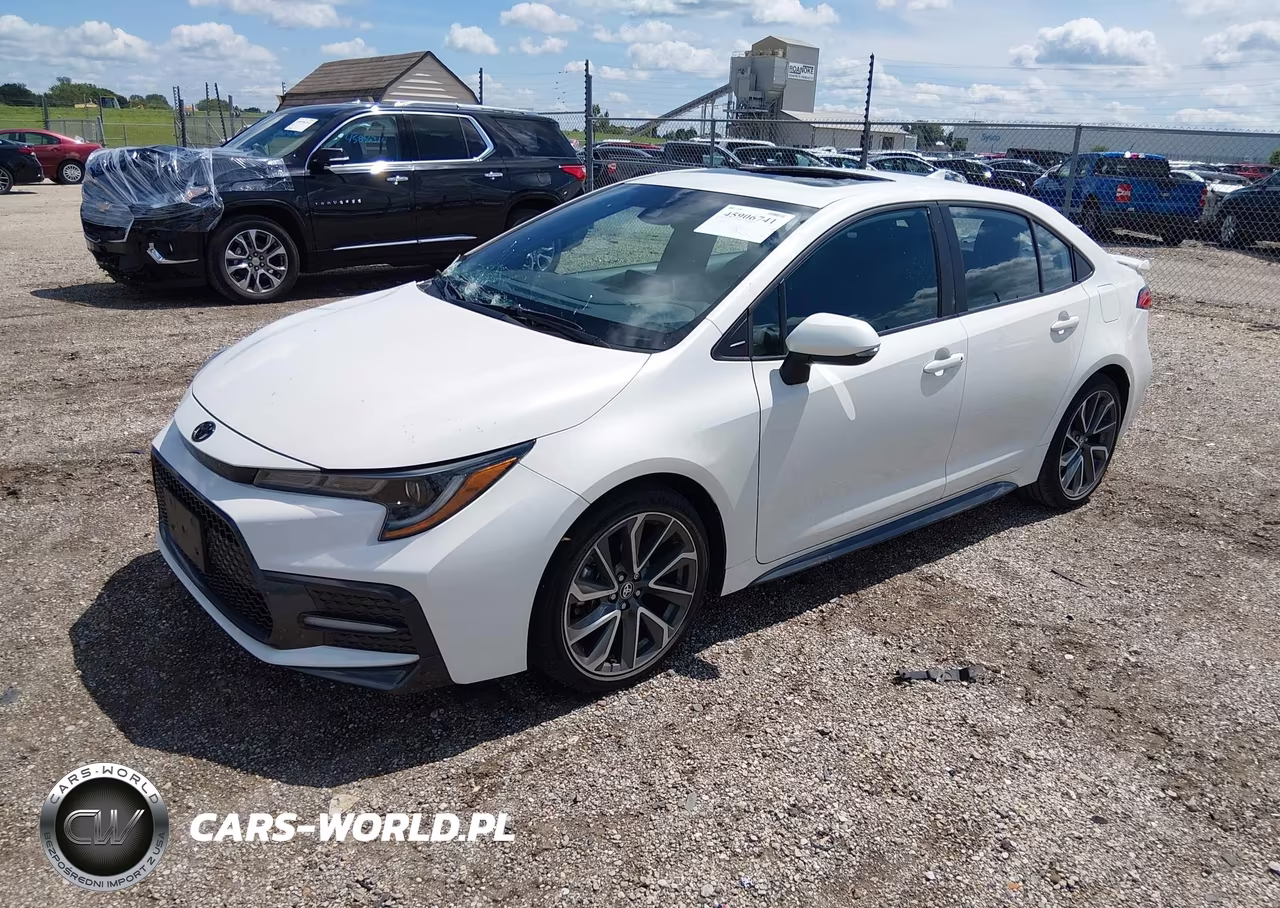 2021 Toyota Corolla Se VIN:5YFP4MCE3MP074204 - 2