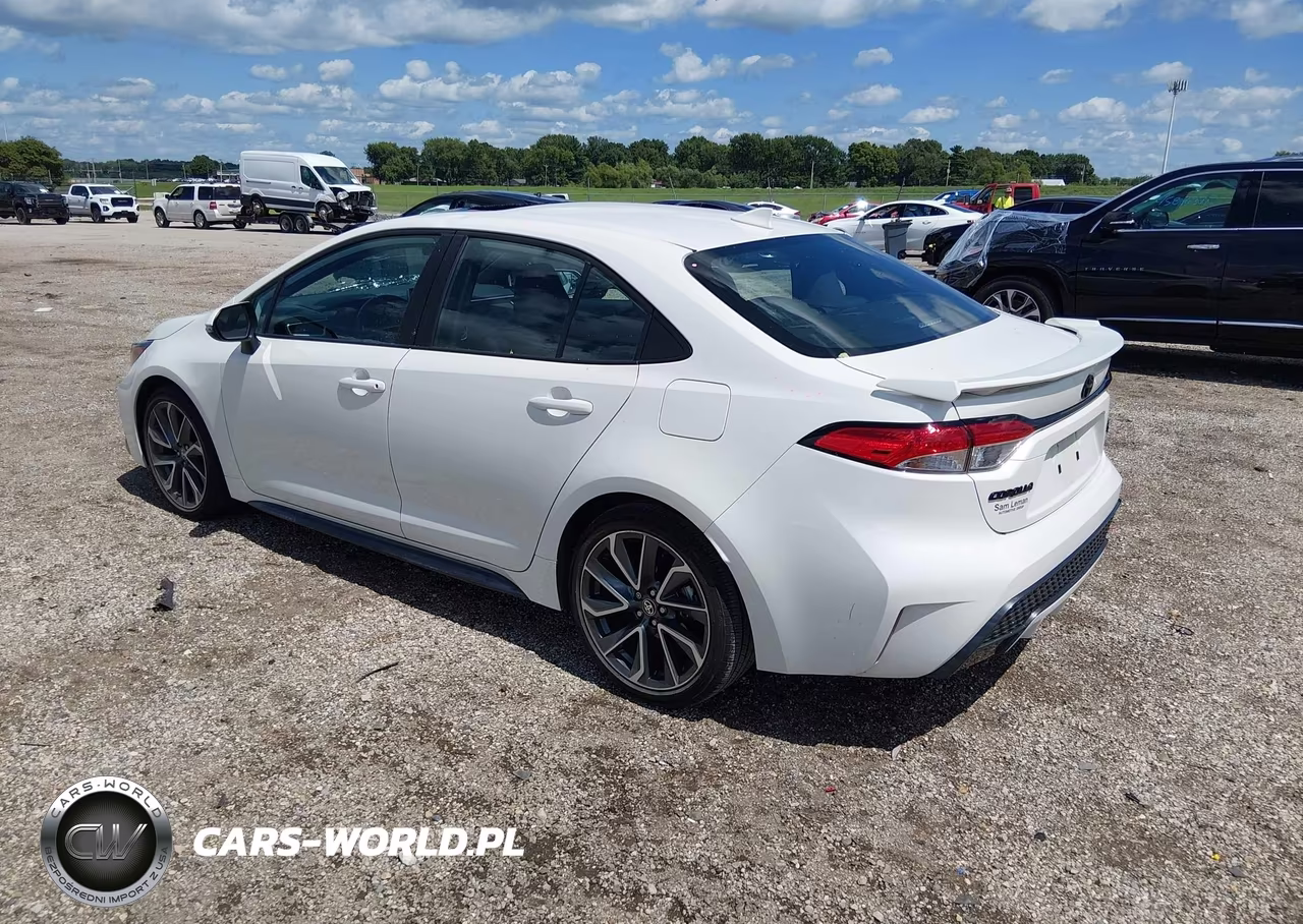 2021 Toyota Corolla Se VIN:5YFP4MCE3MP074204 - 3