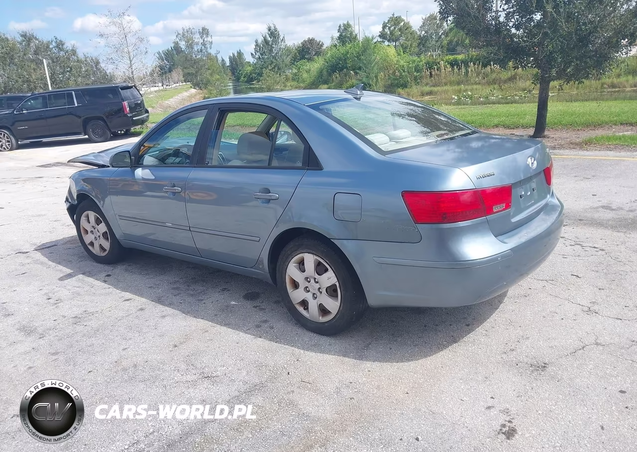 2009 Hyundai Sonata Gls VIN:5NPET46C79H486599 - 3