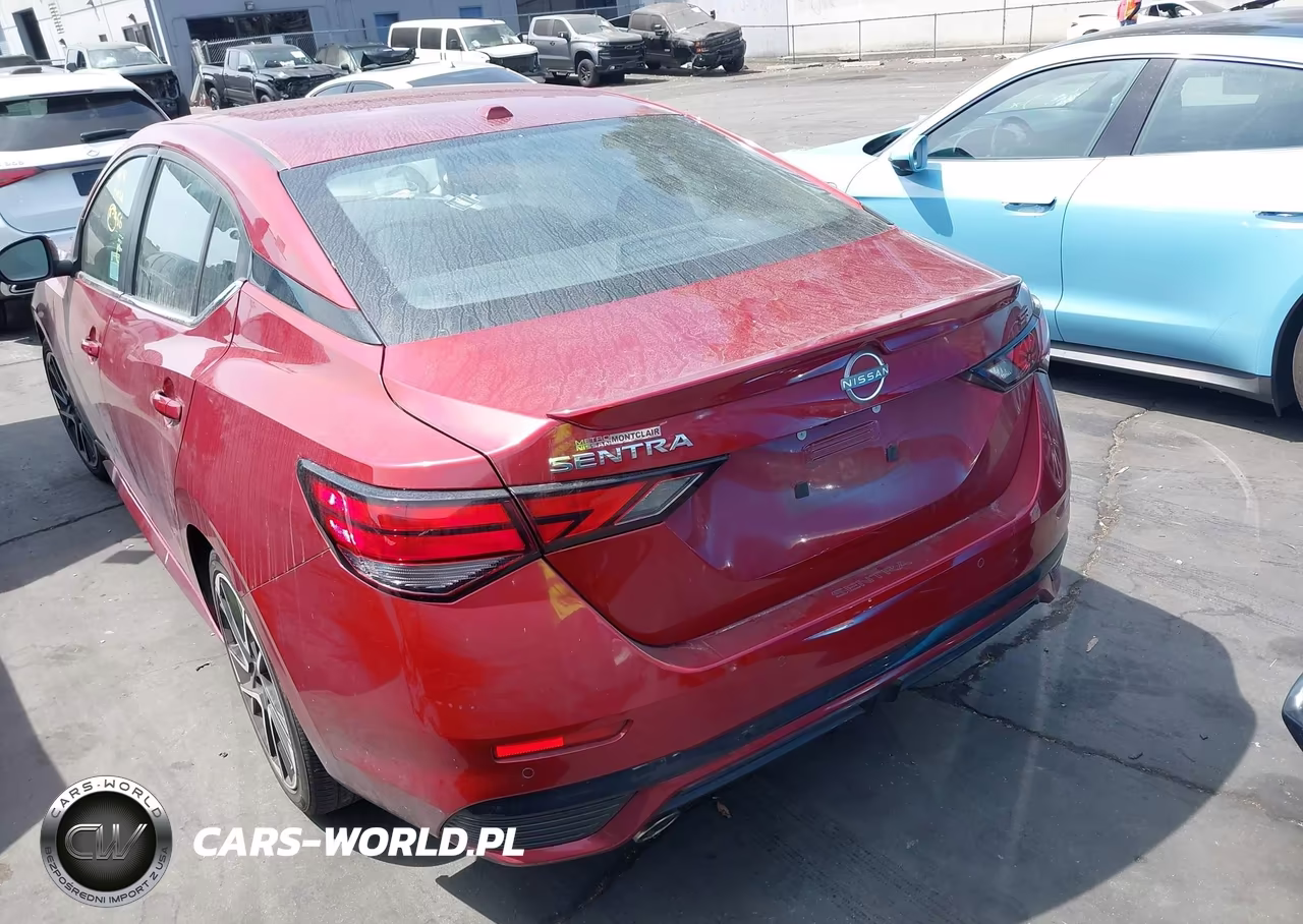 2024 Nissan Sentra Sr Xtronic Cvt VIN:3N1AB8DV7RY329433 - 3