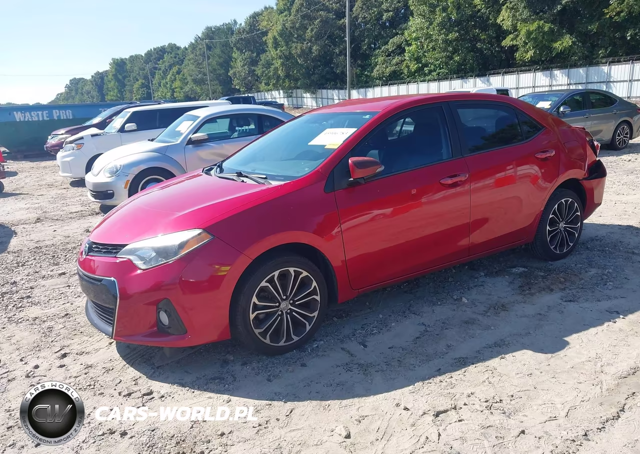 2014 Toyota Corolla S Plus VIN:5YFBURHE6EP120853 - 2