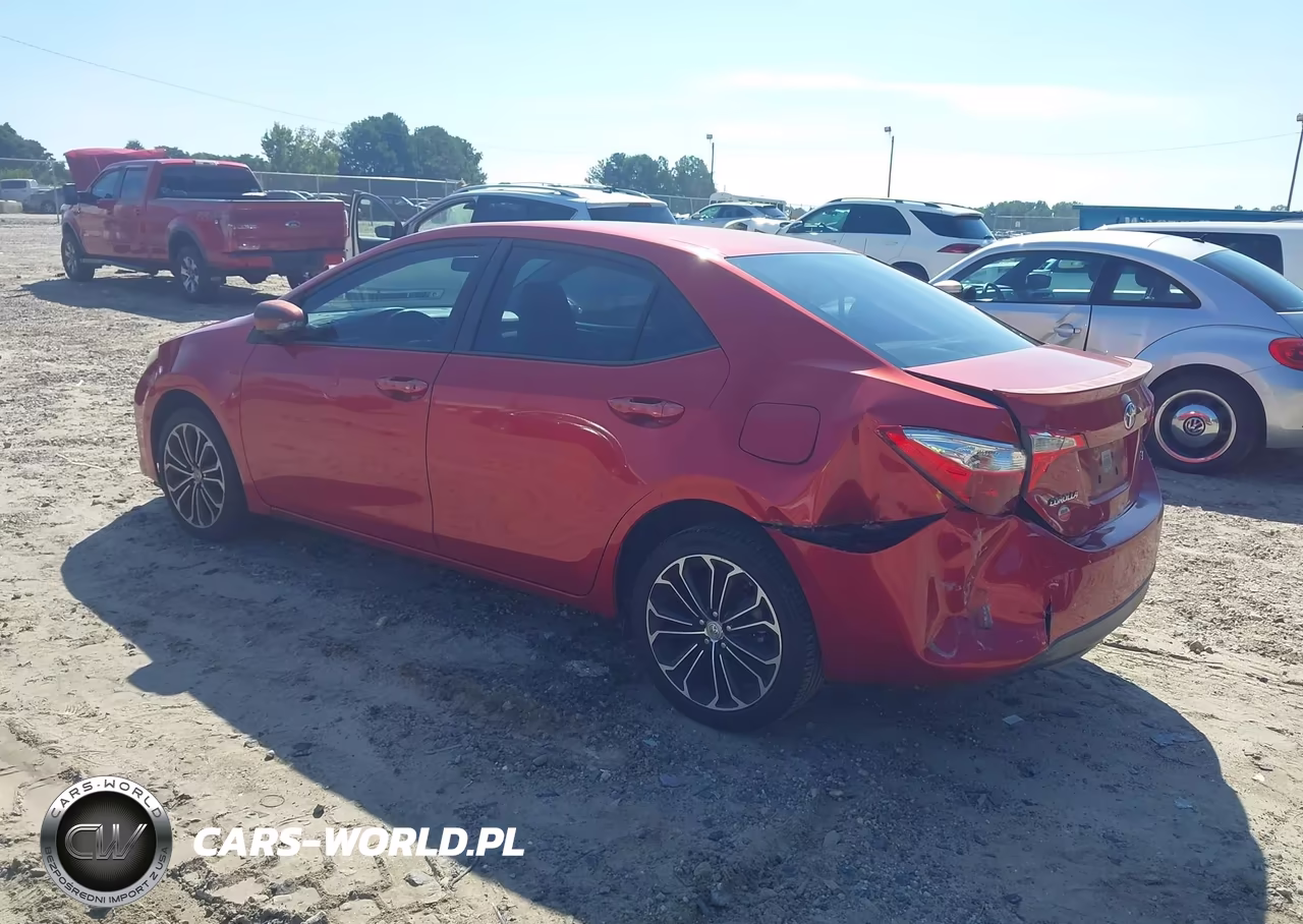 2014 Toyota Corolla S Plus VIN:5YFBURHE6EP120853 - 3