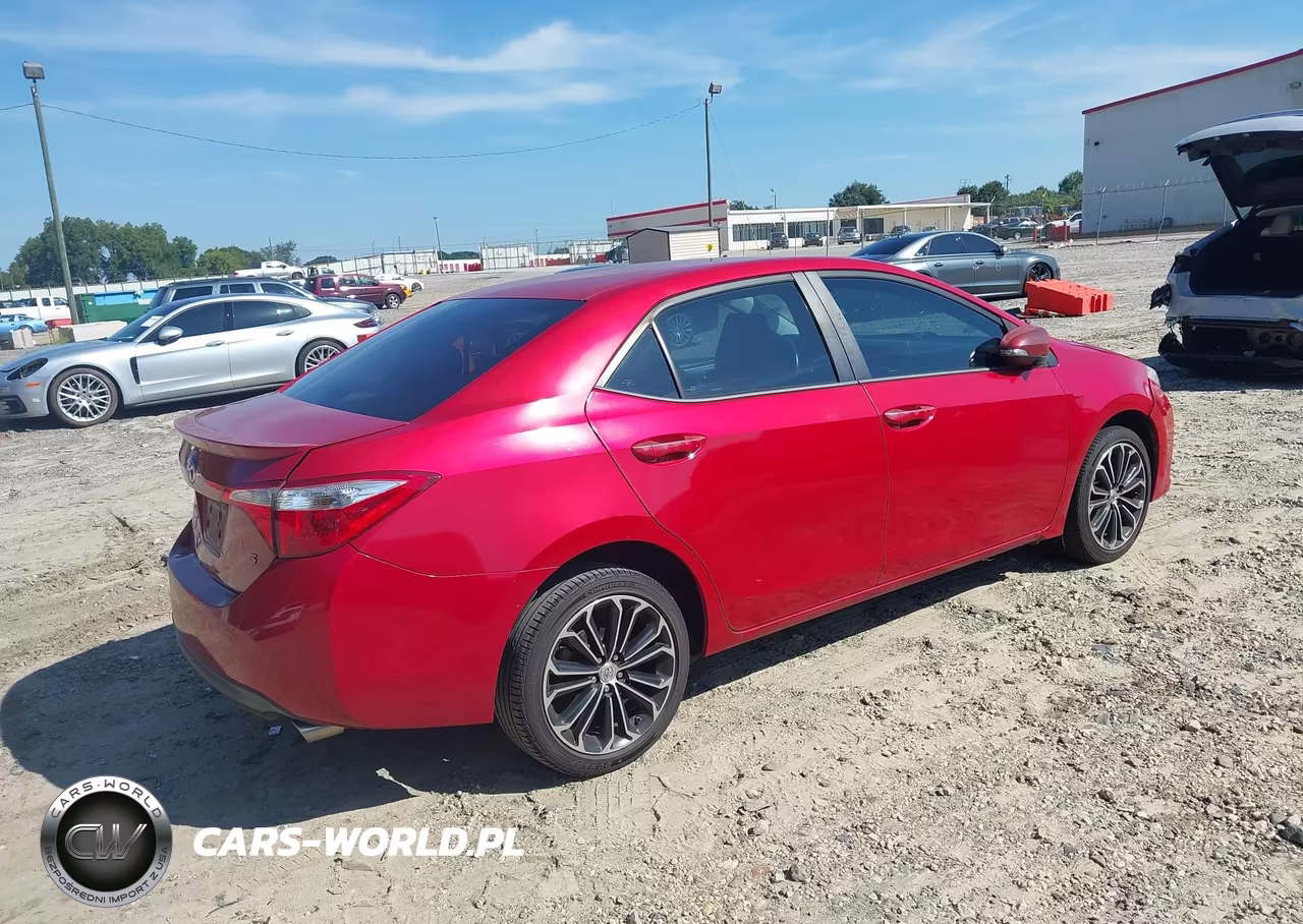 2014 Toyota Corolla S Plus VIN:5YFBURHE6EP120853 - 4