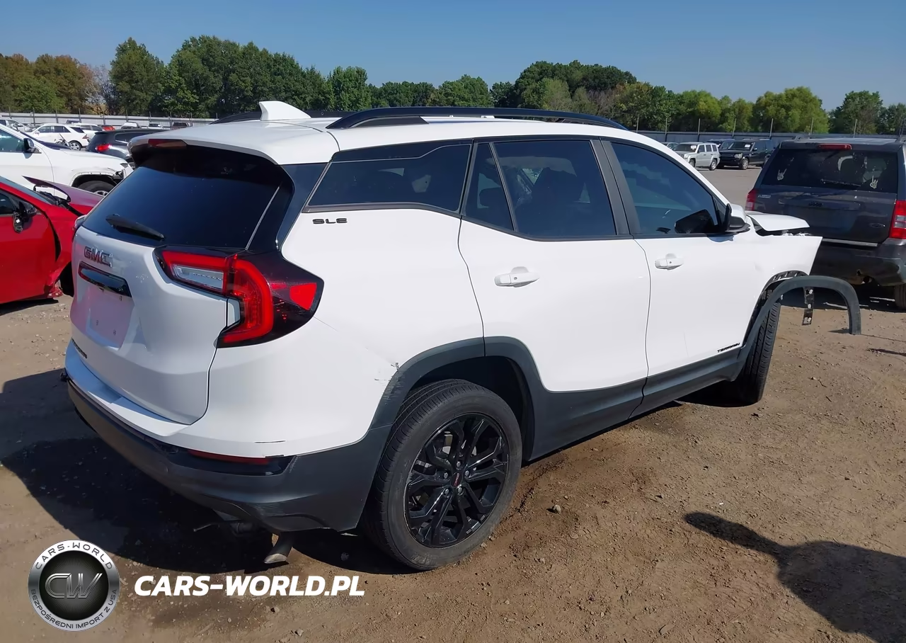 2022 GMC Terrain Fwd Sle VIN:3GKALMEVXNL187639 - 4