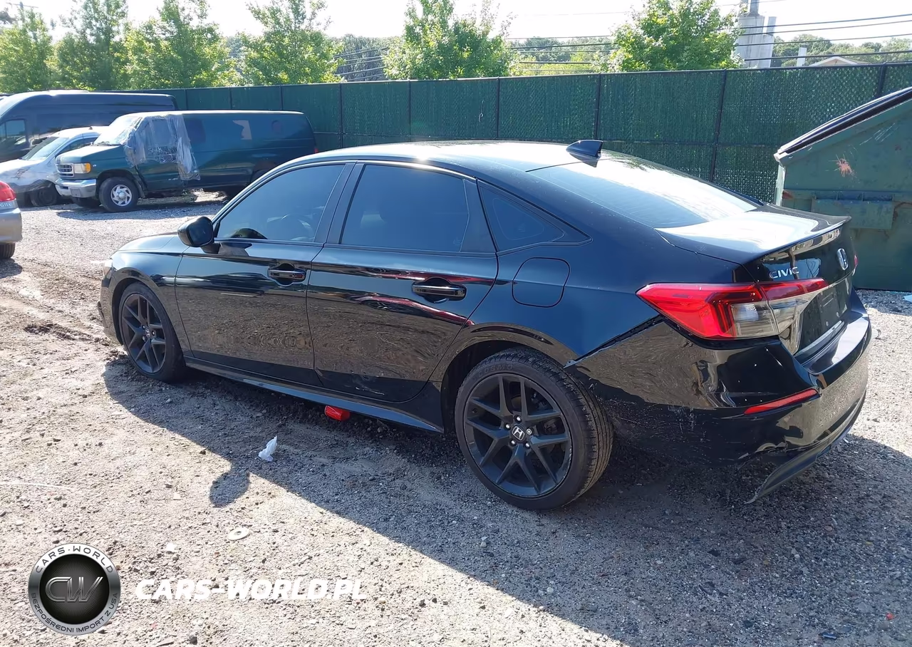 2022 Honda Civic Sport VIN:2HGFE2F58NH572173 - 3