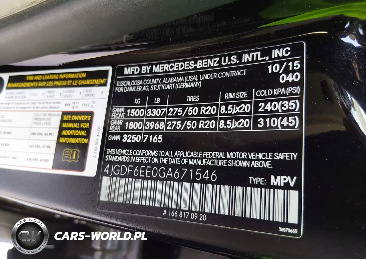 2016 Mercedes-Benz Gl 450 4Matic VIN:4JGDF6EE0GA671546 - 9