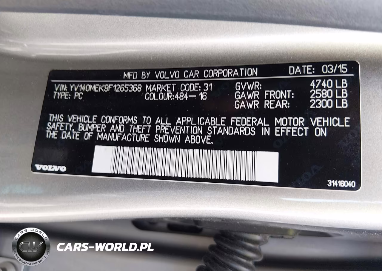2015 Volvo V60 T5 Premier VIN:YV140MEK9F1265368 - 9