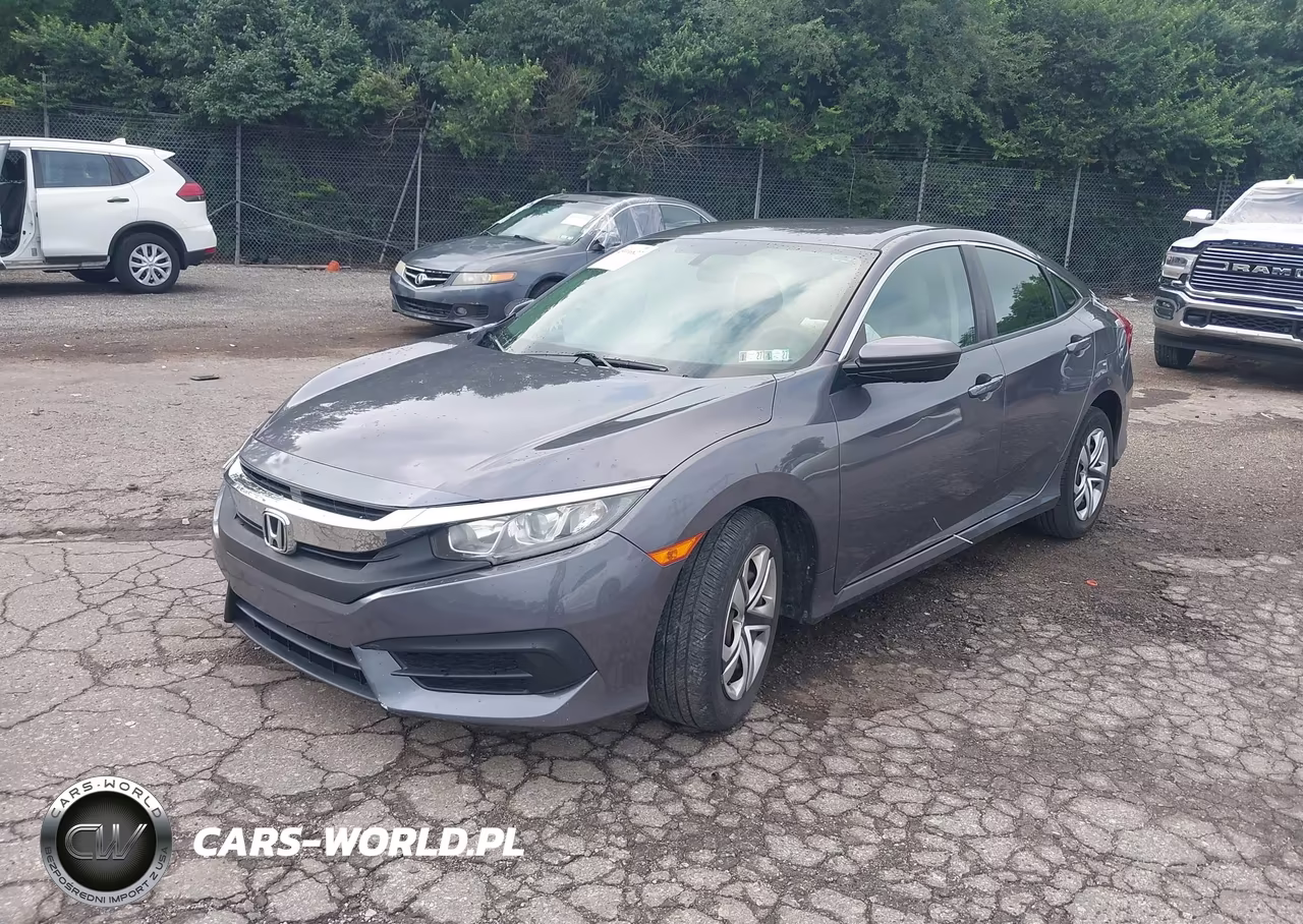 2018 Honda Civic Lx VIN:2HGFC2F56JH559681 - 2