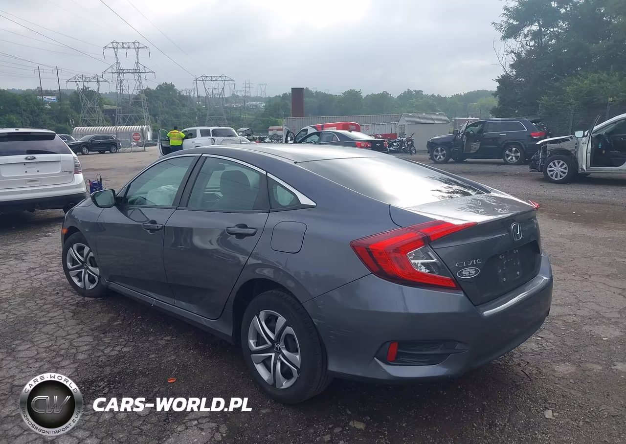 2018 Honda Civic Lx VIN:2HGFC2F56JH559681 - 3