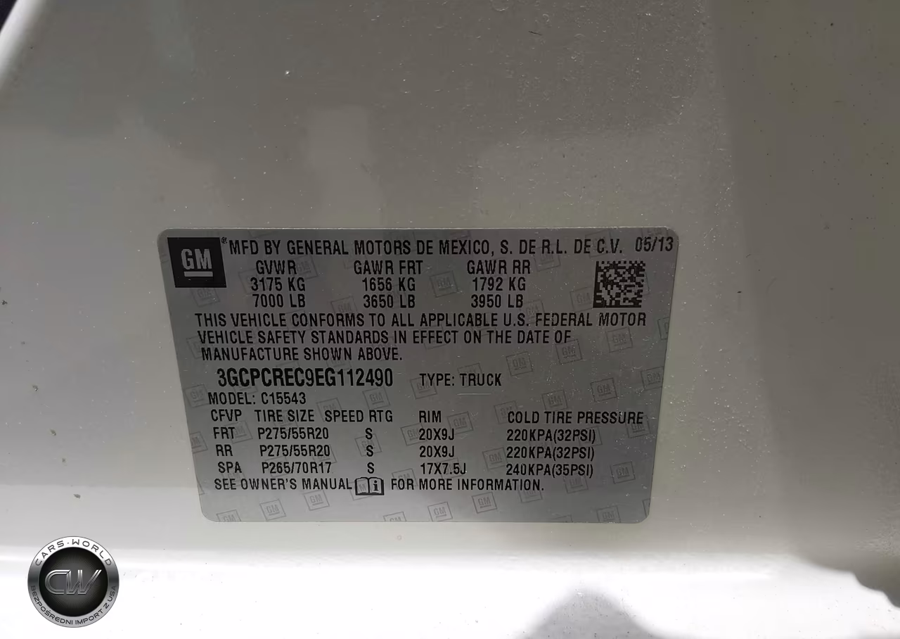 2014 Chevrolet Silverado 1500 Lt VIN:3GCPCREC9EG112490 - 9