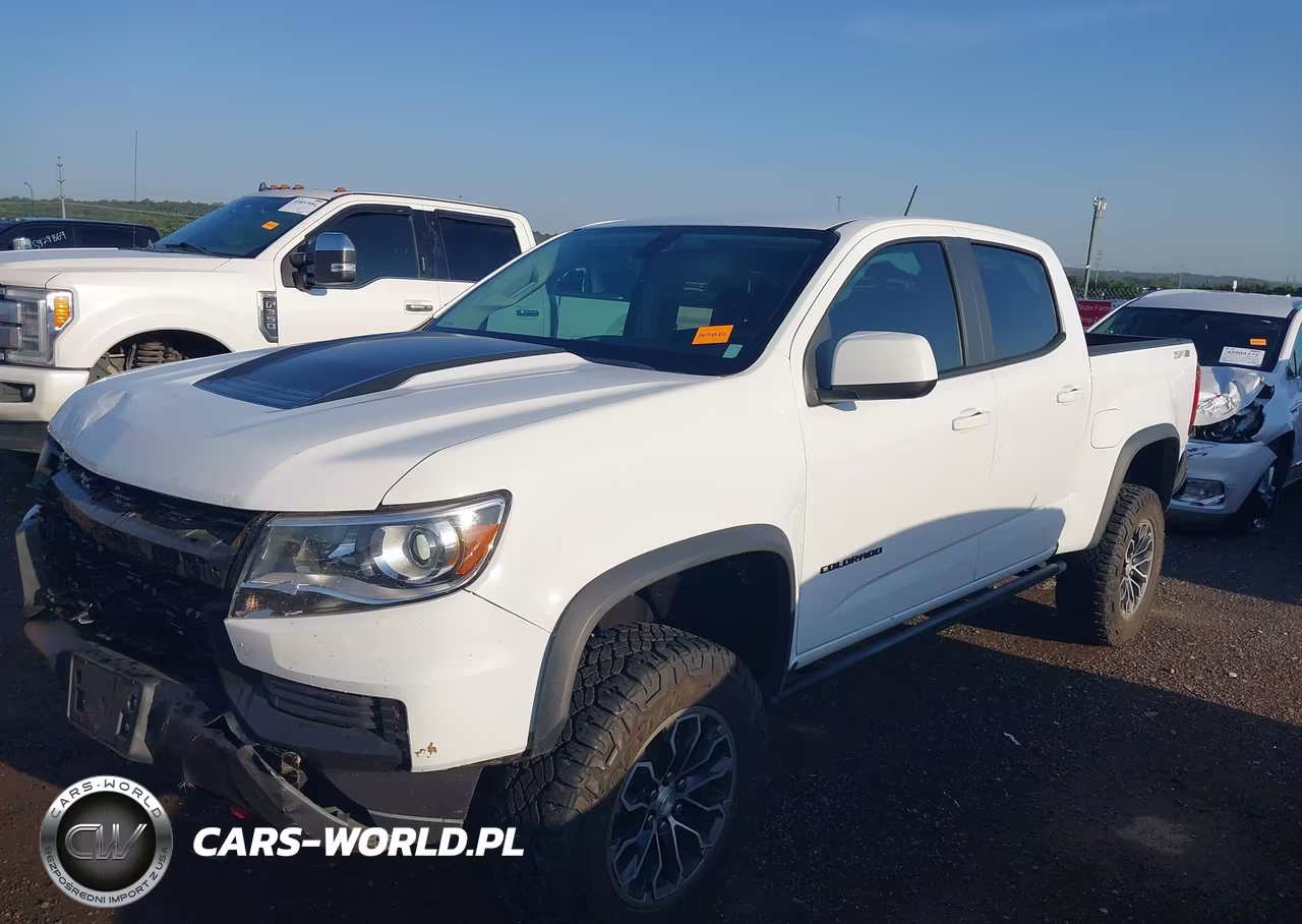 2021 Chevrolet Colorado 4Wd Short Box Zr2 VIN:1GCGTEEN6M1281969 - 2