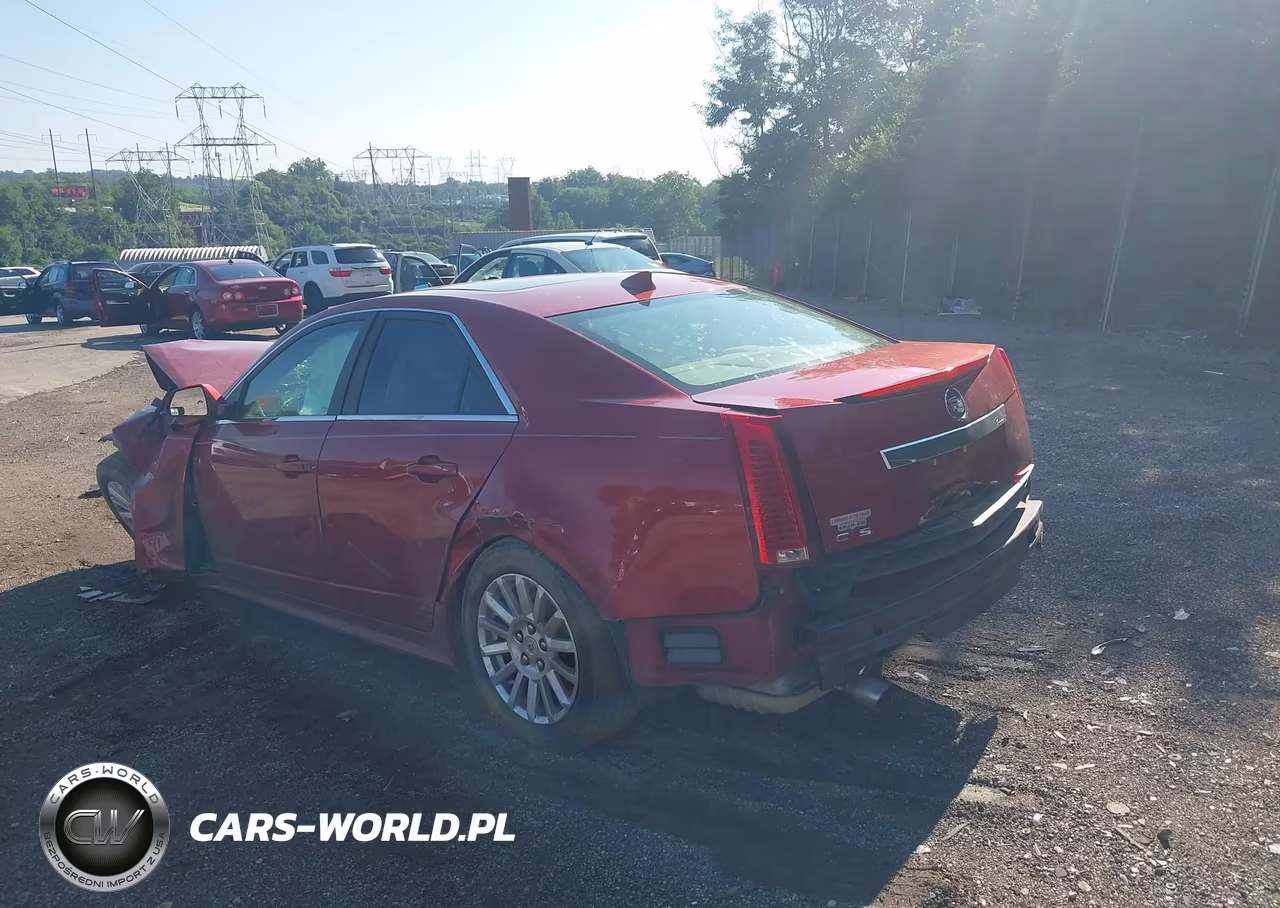 2013 Cadillac Cts Luxury VIN:1G6DE5E54D0104956 - 3