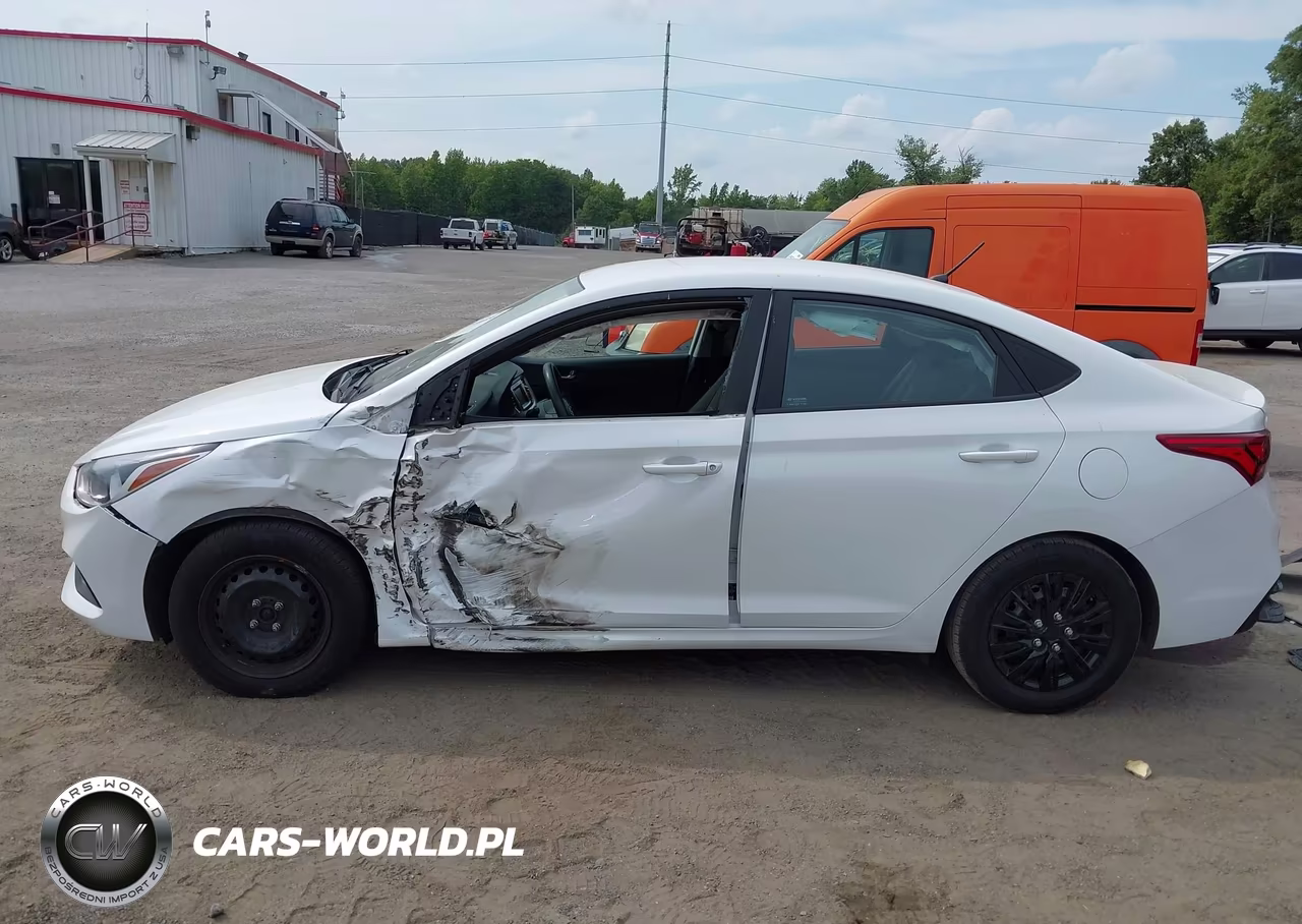 2021 Hyundai Accent Se VIN:3KPC24A66ME140908 - 14
