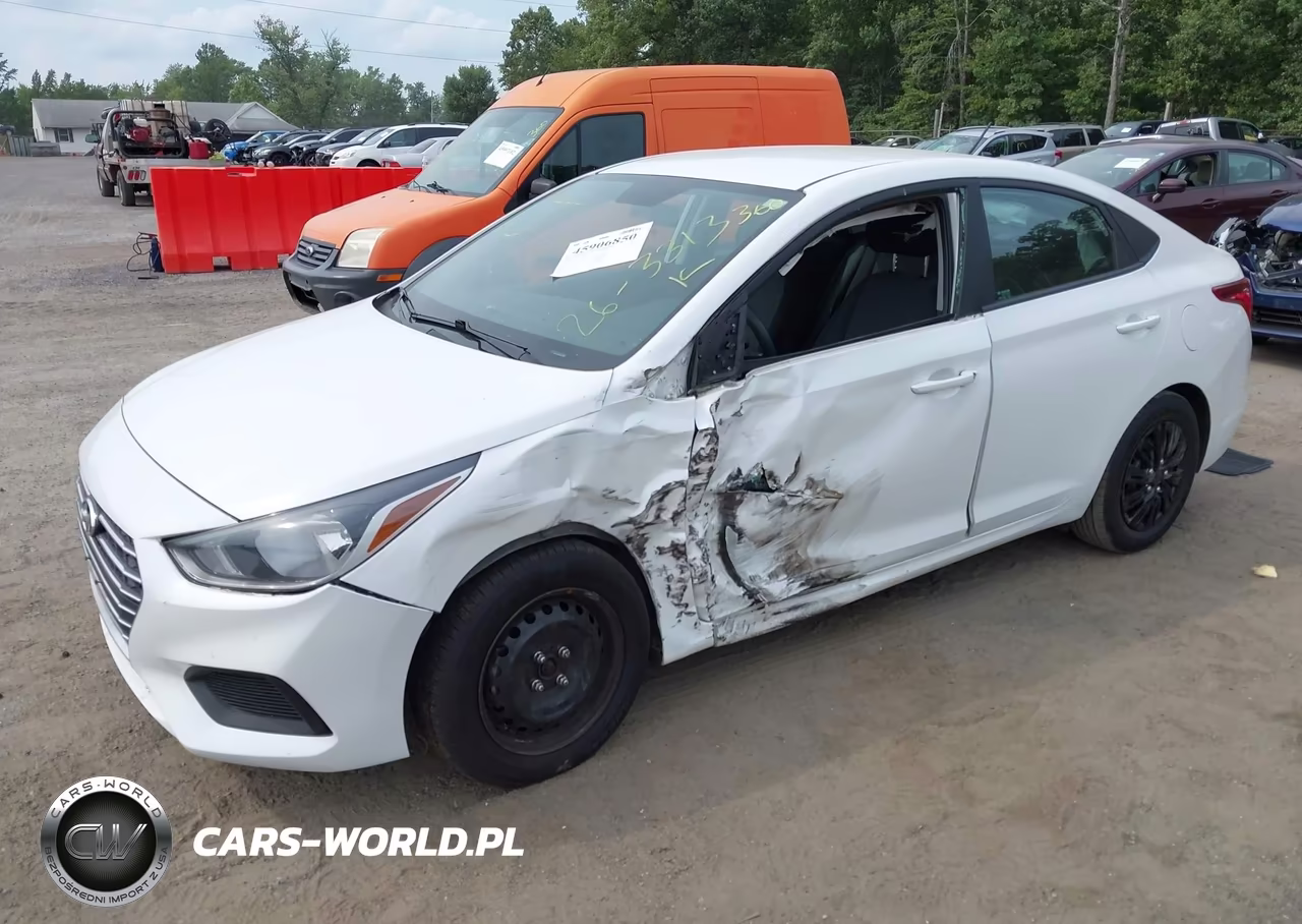 2021 Hyundai Accent Se VIN:3KPC24A66ME140908 - 2