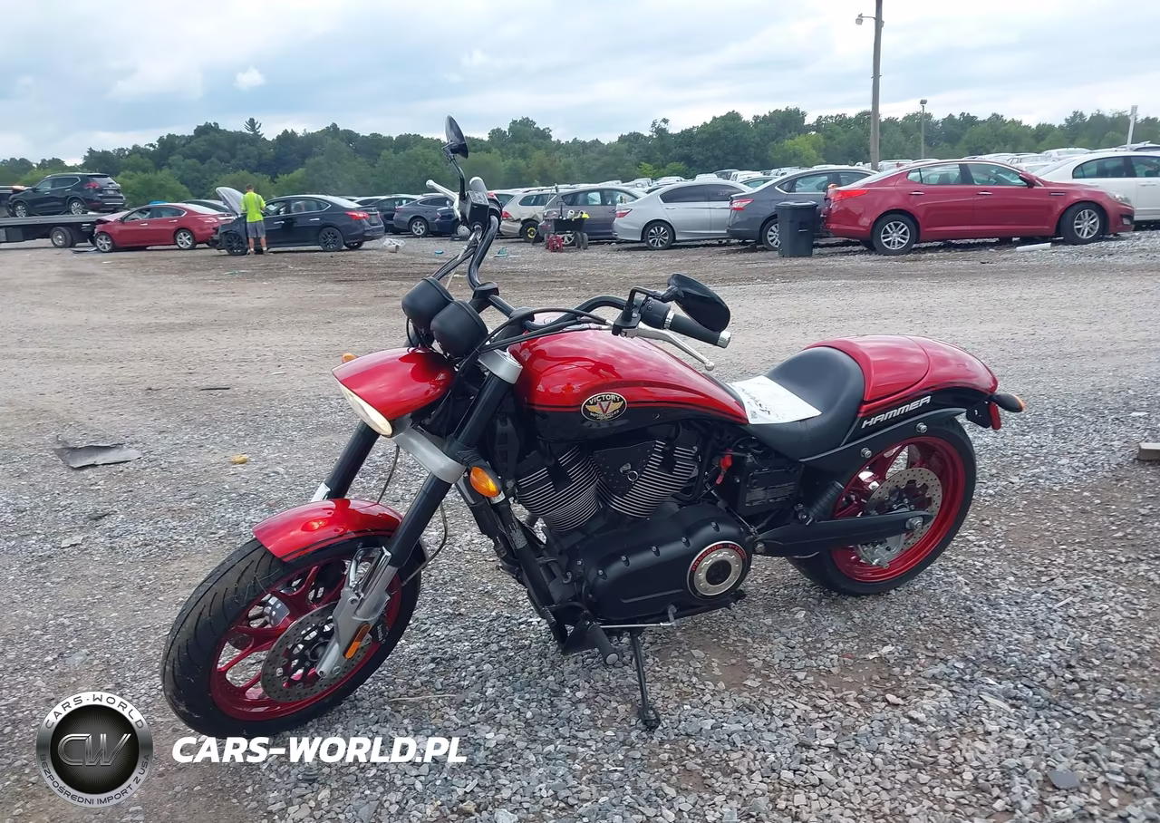 2007 Victory Motorcycles Hammer VIN:5VPHB26D473006946 - 2