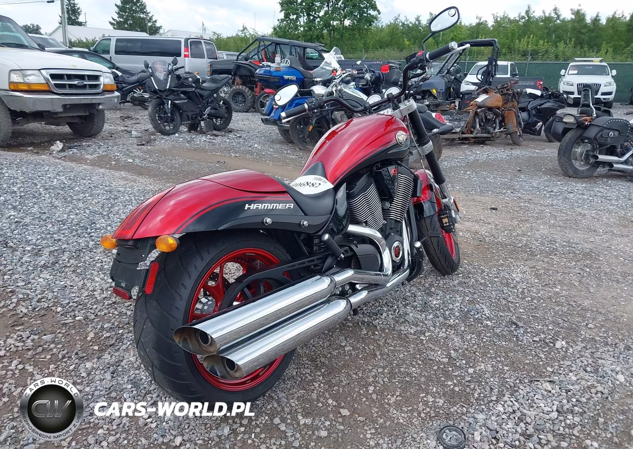 2007 Victory Motorcycles Hammer VIN:5VPHB26D473006946 - 4
