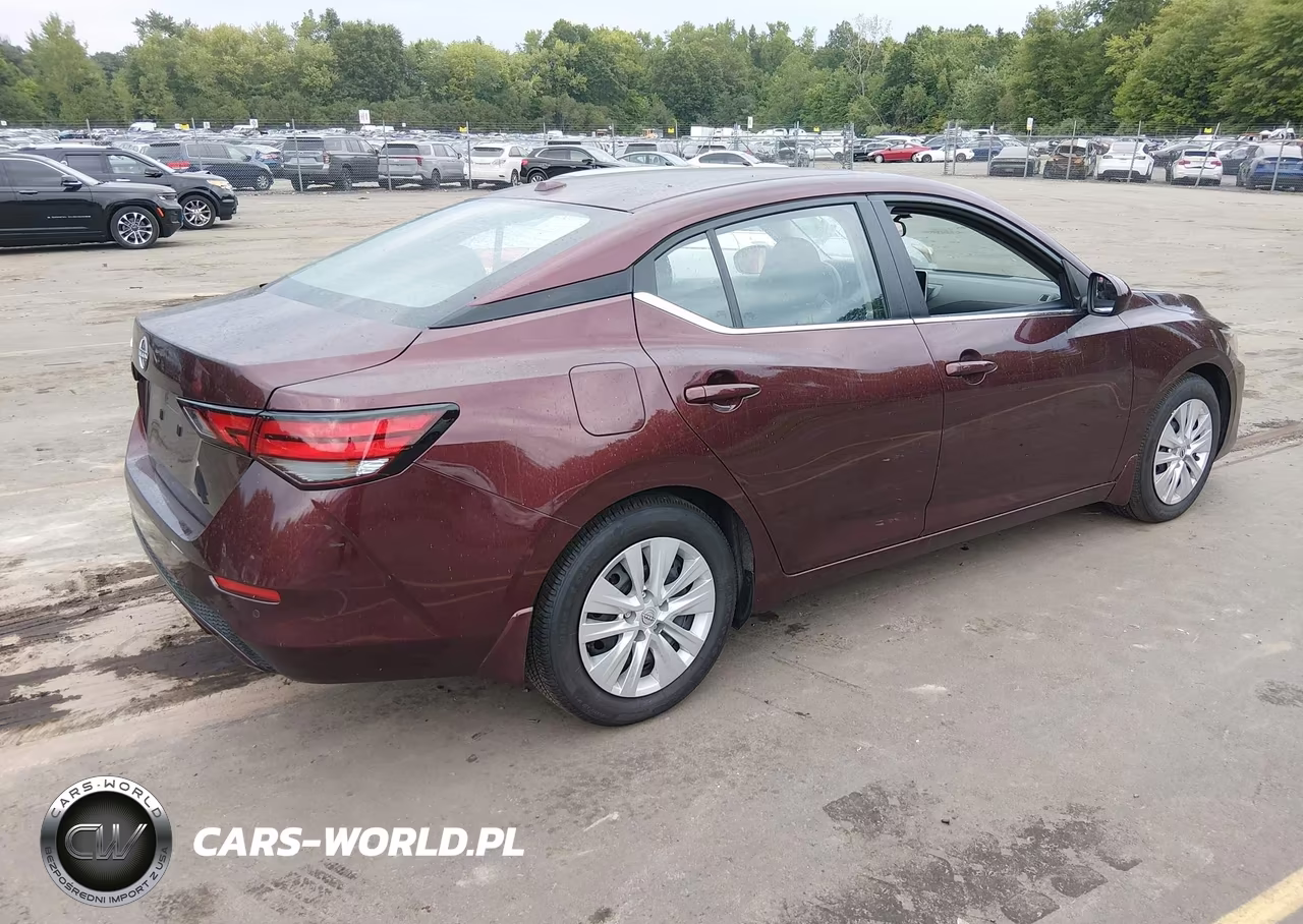 2025 Nissan Sentra Sv VIN:3N1AB8CV4SY364342 - 4