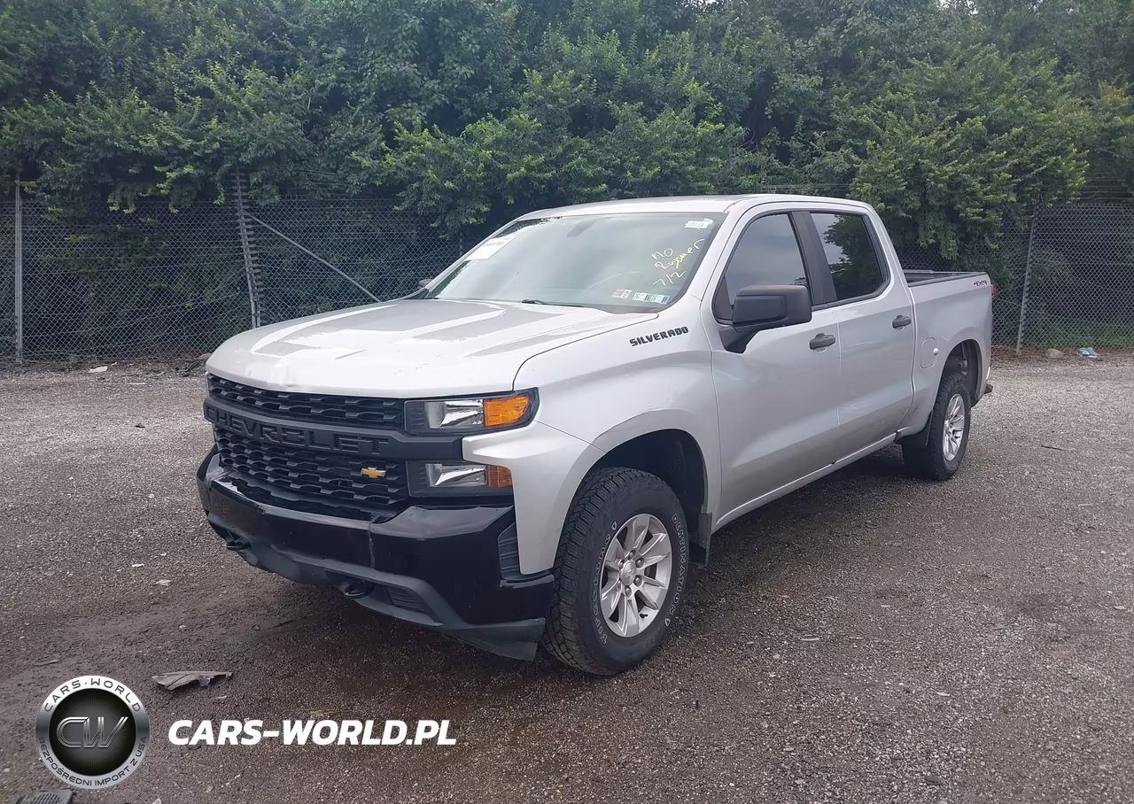 2019 Chevrolet Silverado 1500 Work Truck VIN:3GCPYAEH6KG150625 - 2