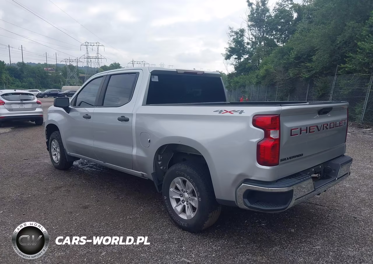 2019 Chevrolet Silverado 1500 Work Truck VIN:3GCPYAEH6KG150625 - 3