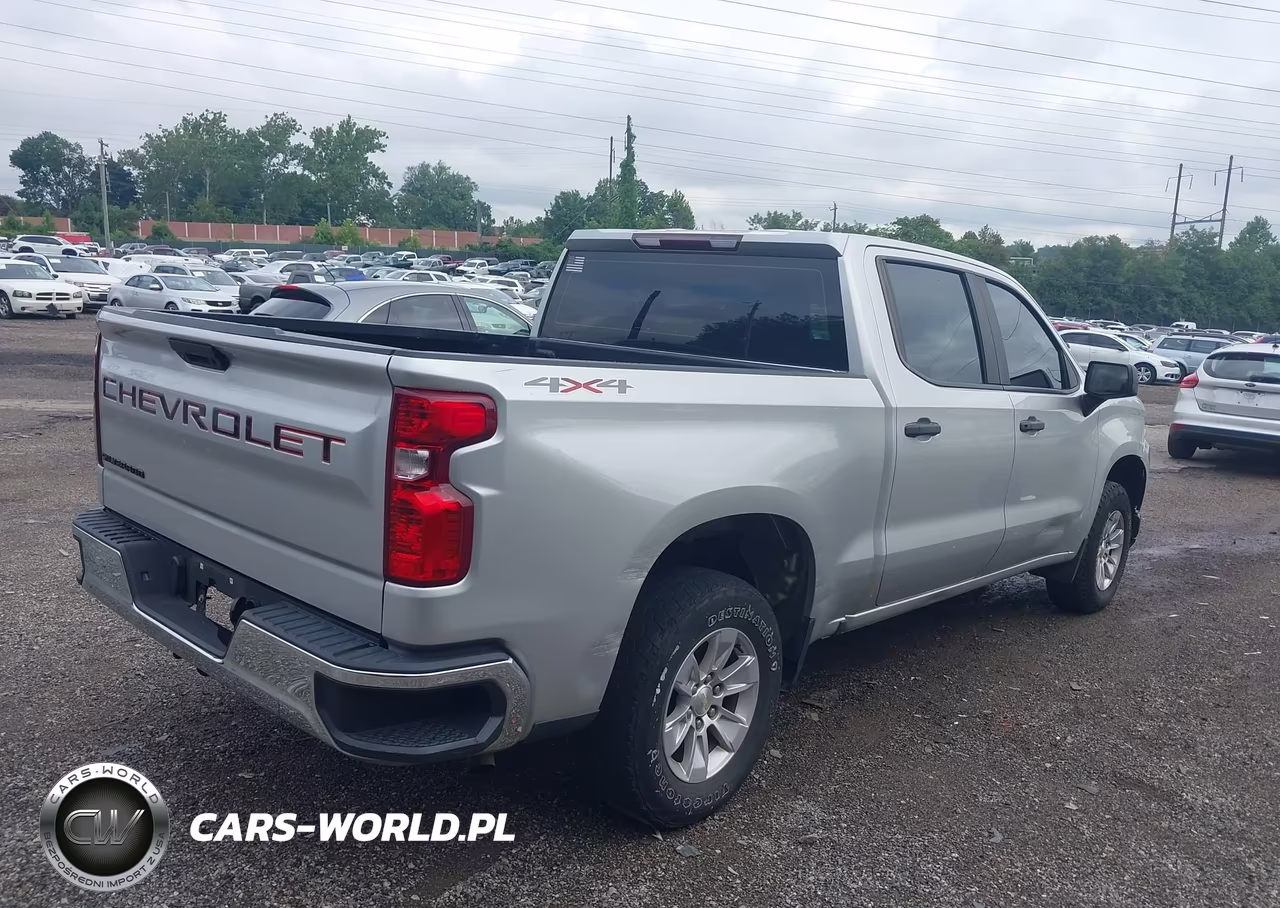 2019 Chevrolet Silverado 1500 Work Truck VIN:3GCPYAEH6KG150625 - 4