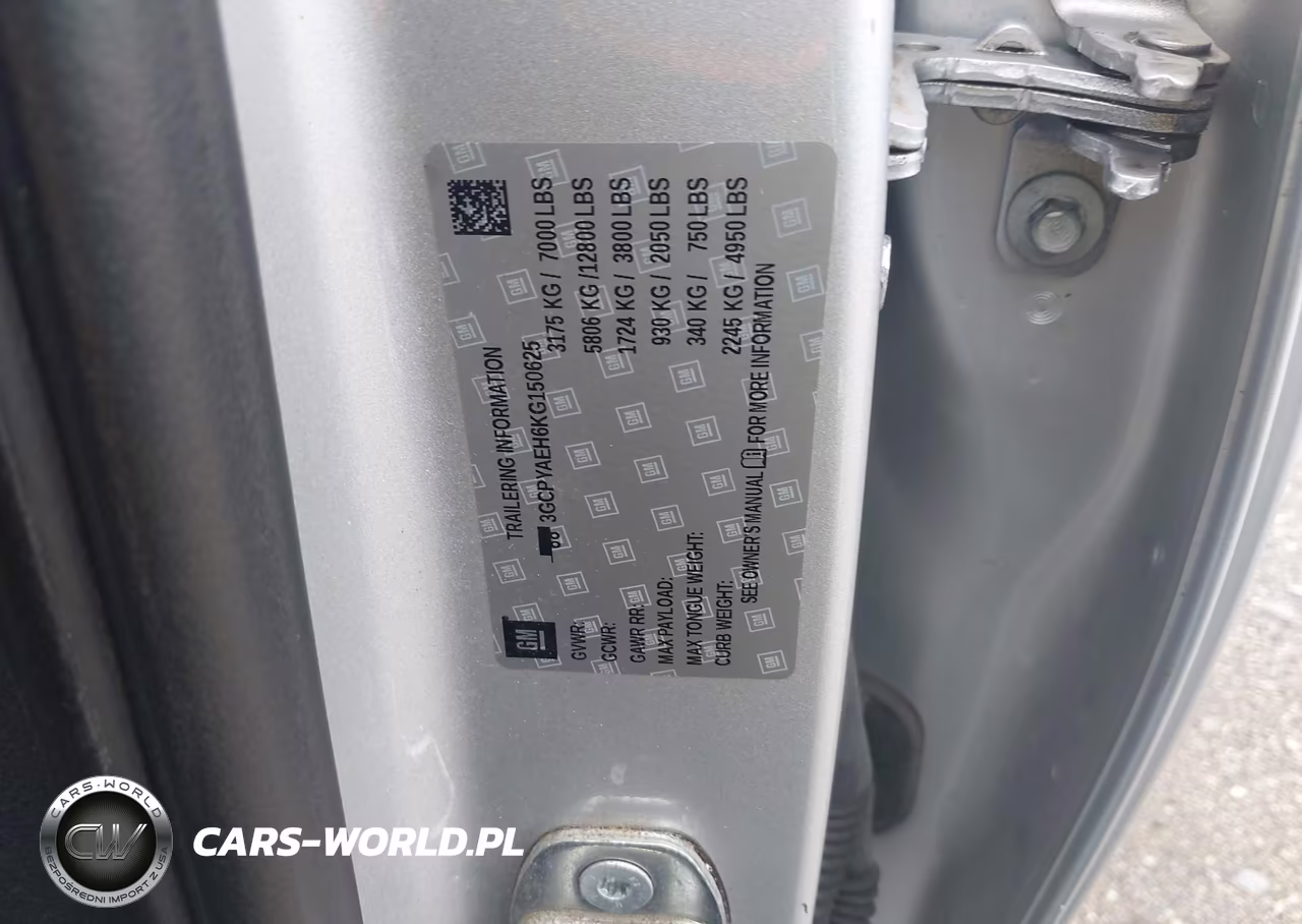 2019 Chevrolet Silverado 1500 Work Truck VIN:3GCPYAEH6KG150625 - 9