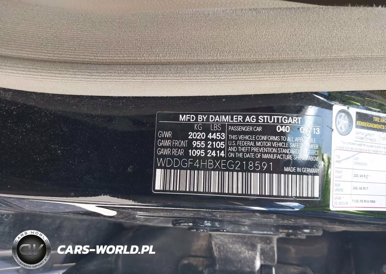 2014 Mercedes-Benz C 250 Sport VIN:WDDGF4HBXEG218591 - 9